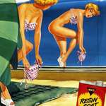 image for 1957 ad for car wax