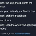 image for All Hail King Bran, the Walking Impaired