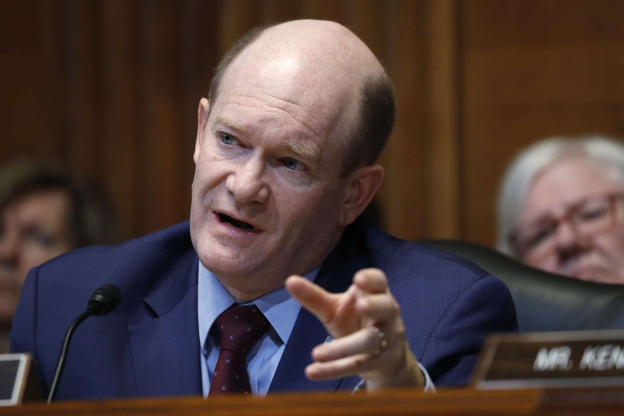 image for Chris Coons: Republicans say privately Mueller report shows Donald Trump obstructed justice