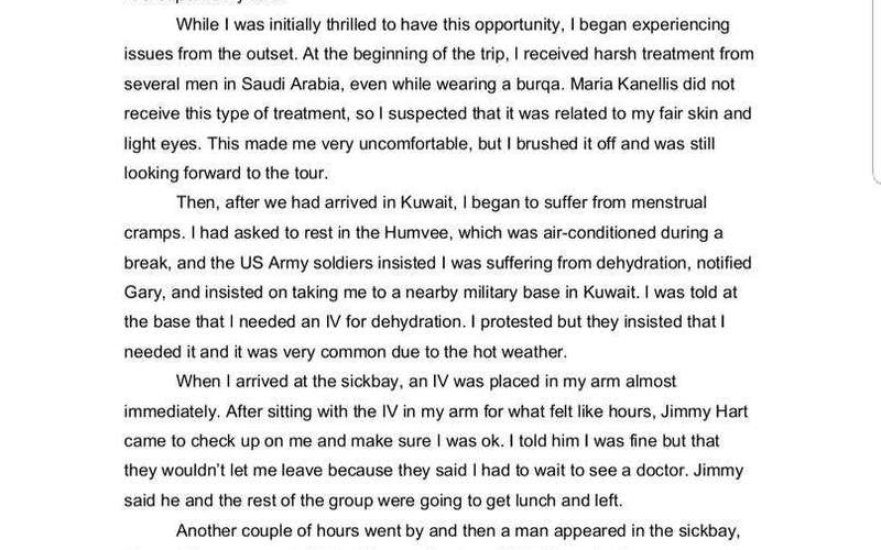 image for Chris Brosnahan auf Twitter: "Ashley Massaro recently died. Her affadavit when she sued WWE includes her being encouraged by Vince McMahon not to report that she was drugged and raped by US military s