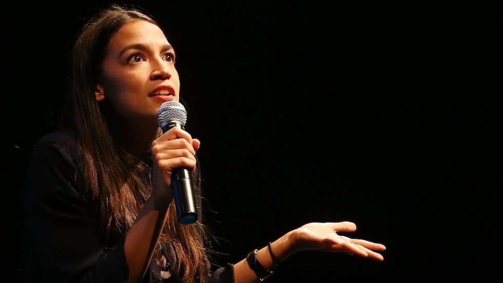 image for Ocasio-Cortez: College students shouldn't need donation from billionaire to afford college