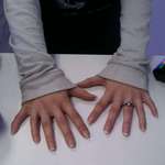 image for Customer came in and let me take a picture of her hands that had 6 fingers on each