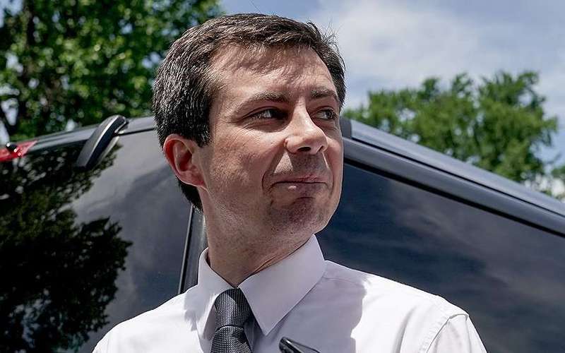 image for Buttigieg: Trump faked being disabled to get out of Vietnam