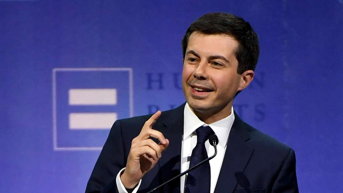 image for Buttigieg: I’m Not Scared of a Reality TV Hack Who Faked His Bone Spurs
