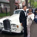 image for My neighbor and her date decided to dress in the 1950s look for the prom.....AWESOME