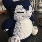 image for My ma crocheted me a Snorlax for my 27th birthday just like the one I had when I was a kid, feels ensued