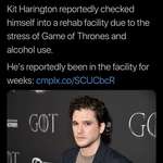 image for Wishing a speedy recovery to Kit Harington