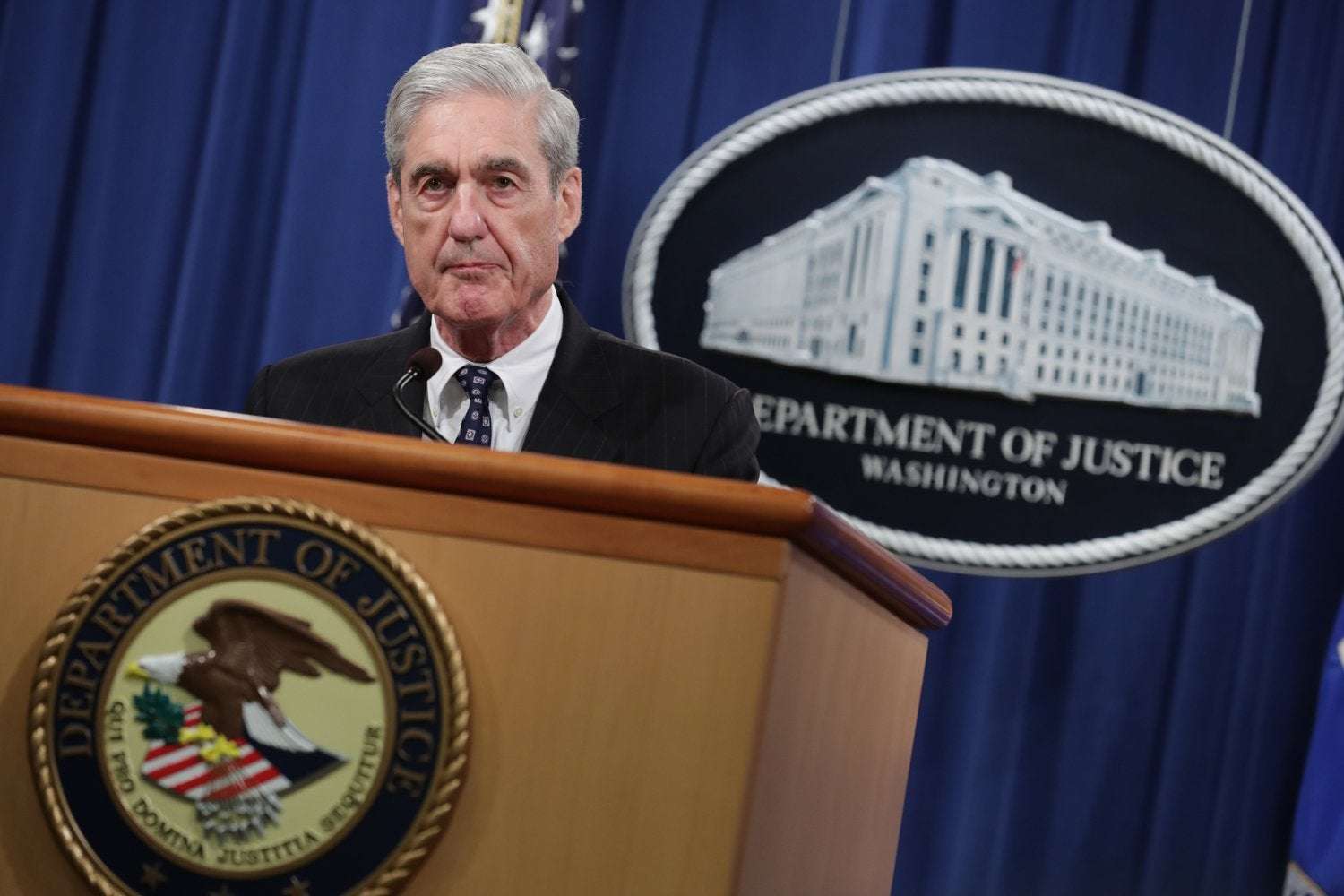 image for Mueller: ‘If We Had Confidence That the President Did Not Commit a Crime, We Would Have Said So’