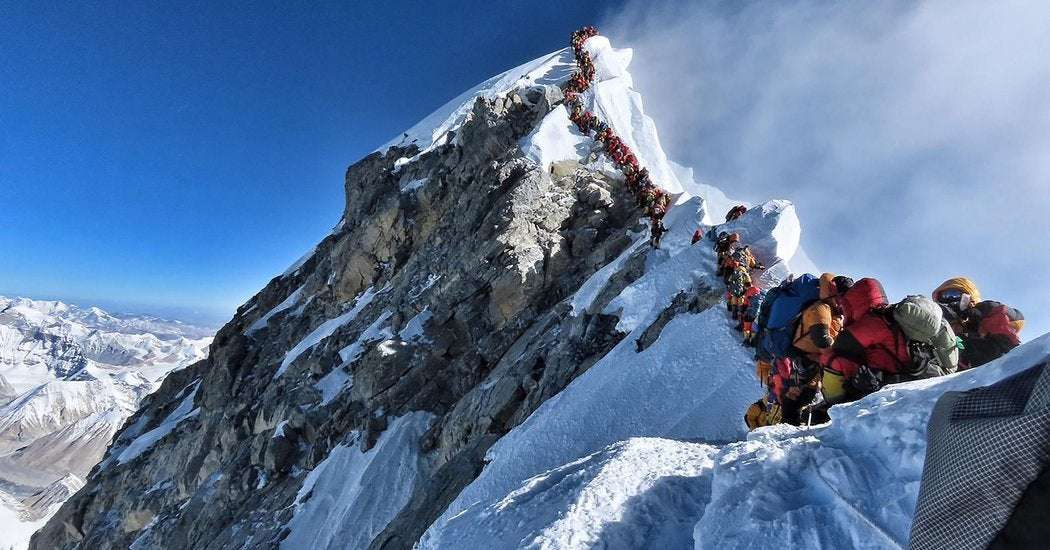 image for ‘It Was Like a Zoo’: Death on an Unruly, Overcrowded Everest