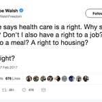 image for Former Congressman Joe Walsh goes down the slippery slope of human decency