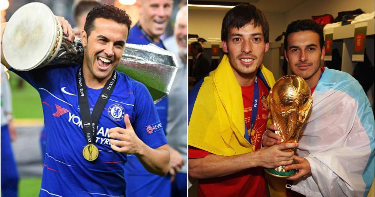 image for Pedro has become the first player ever to win five of football's biggest trophies