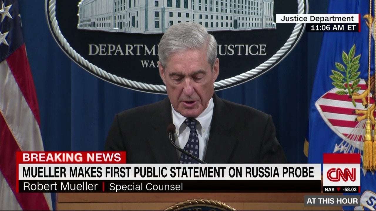 image for Mueller: If we had confidence the President did not commit a crime, we would have said so