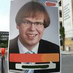 image for Election poster of a german politician...