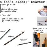 image for The "This Isn't Black!" Starter Pack