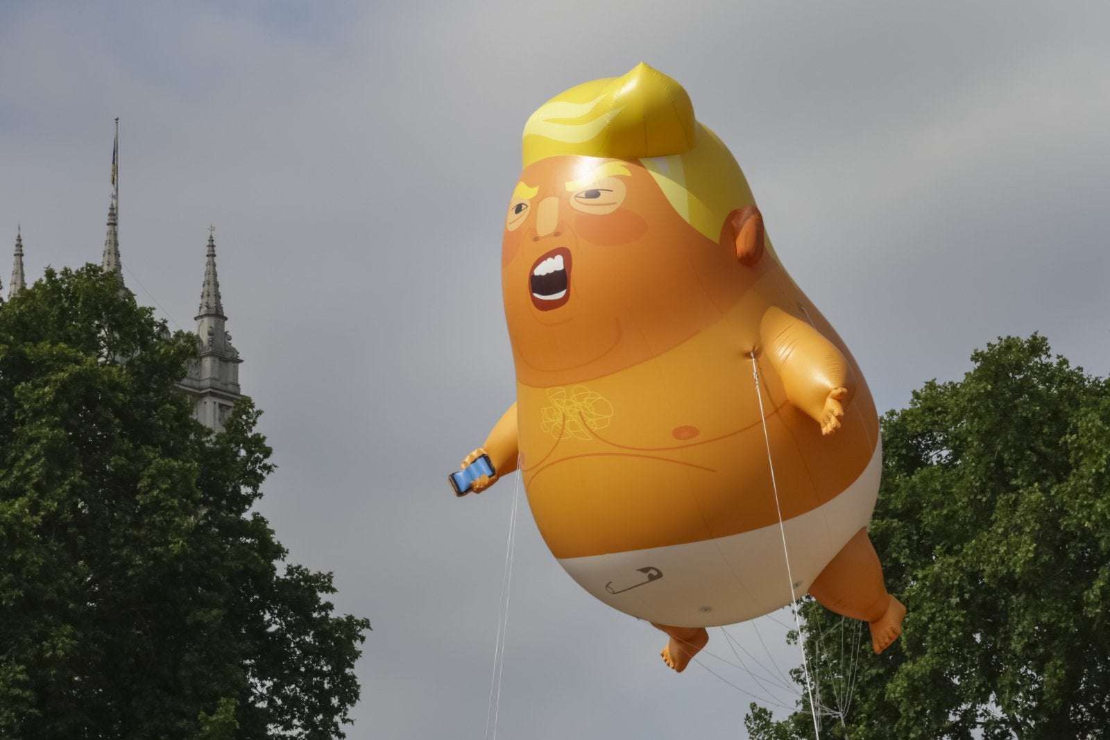 image for The Museum of London Wants to Make 'Trump Baby' Blimp Part of Its Permanent Collection
