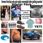 image for Former Frat Guy Who Got Really Overweight After Getting Married Starter Pack