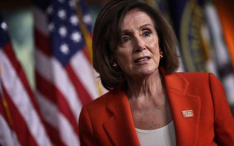 image for Pelosi tells Dems she wants to see Trump ‘in prison’