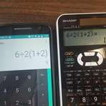 image for Two Calculator's Getting Different Answers