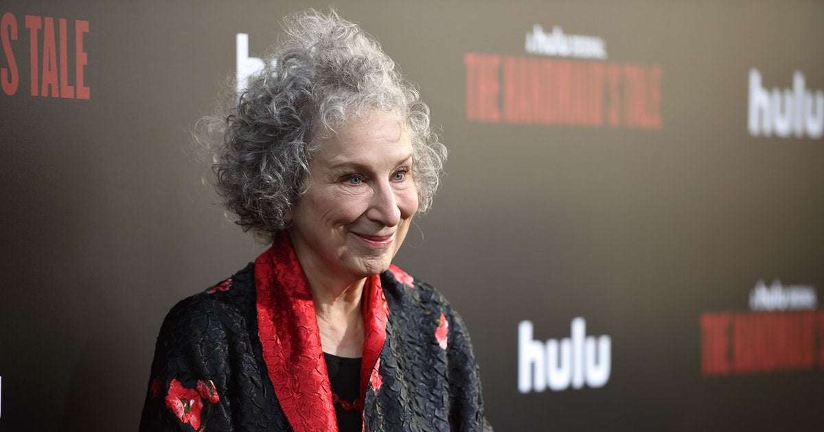 image for Margaret Atwood says it's "a form of slavery to force women to have children they can't afford"