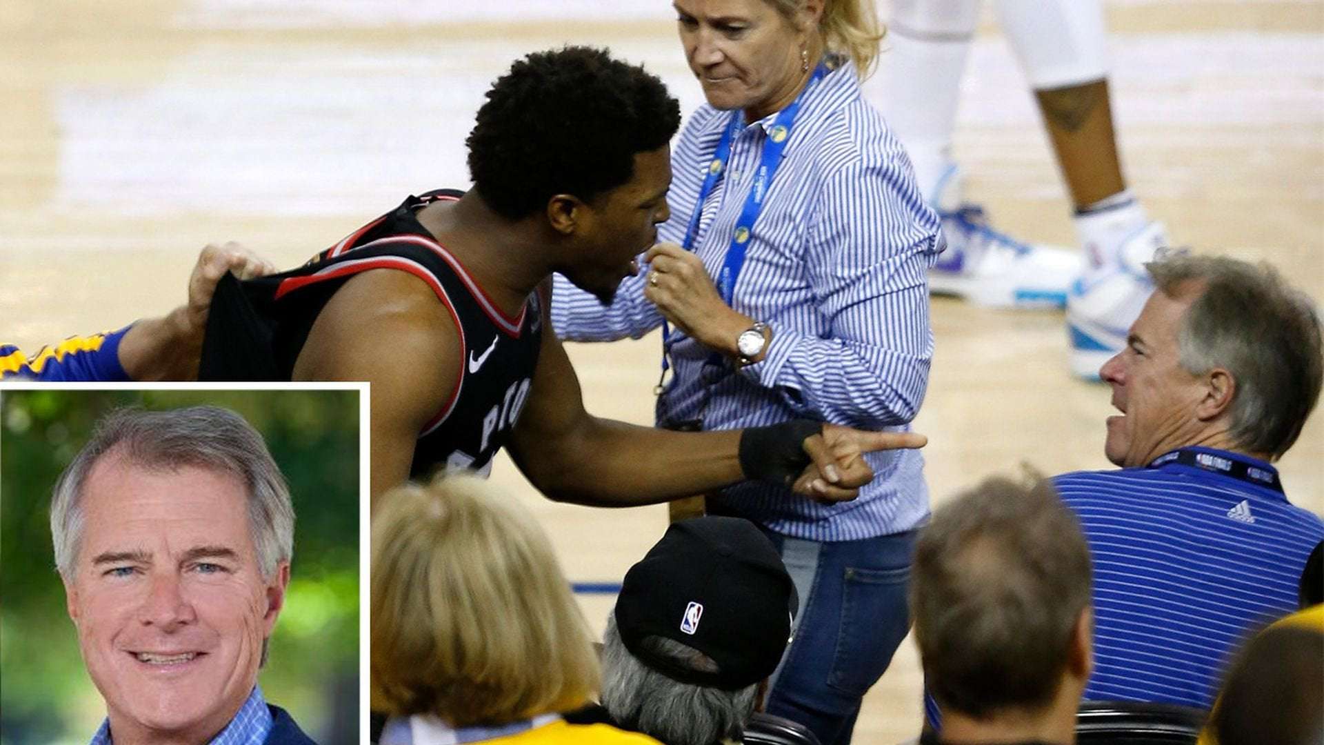image for Scoop: Warriors fan who shoved Raptors player is a part owner