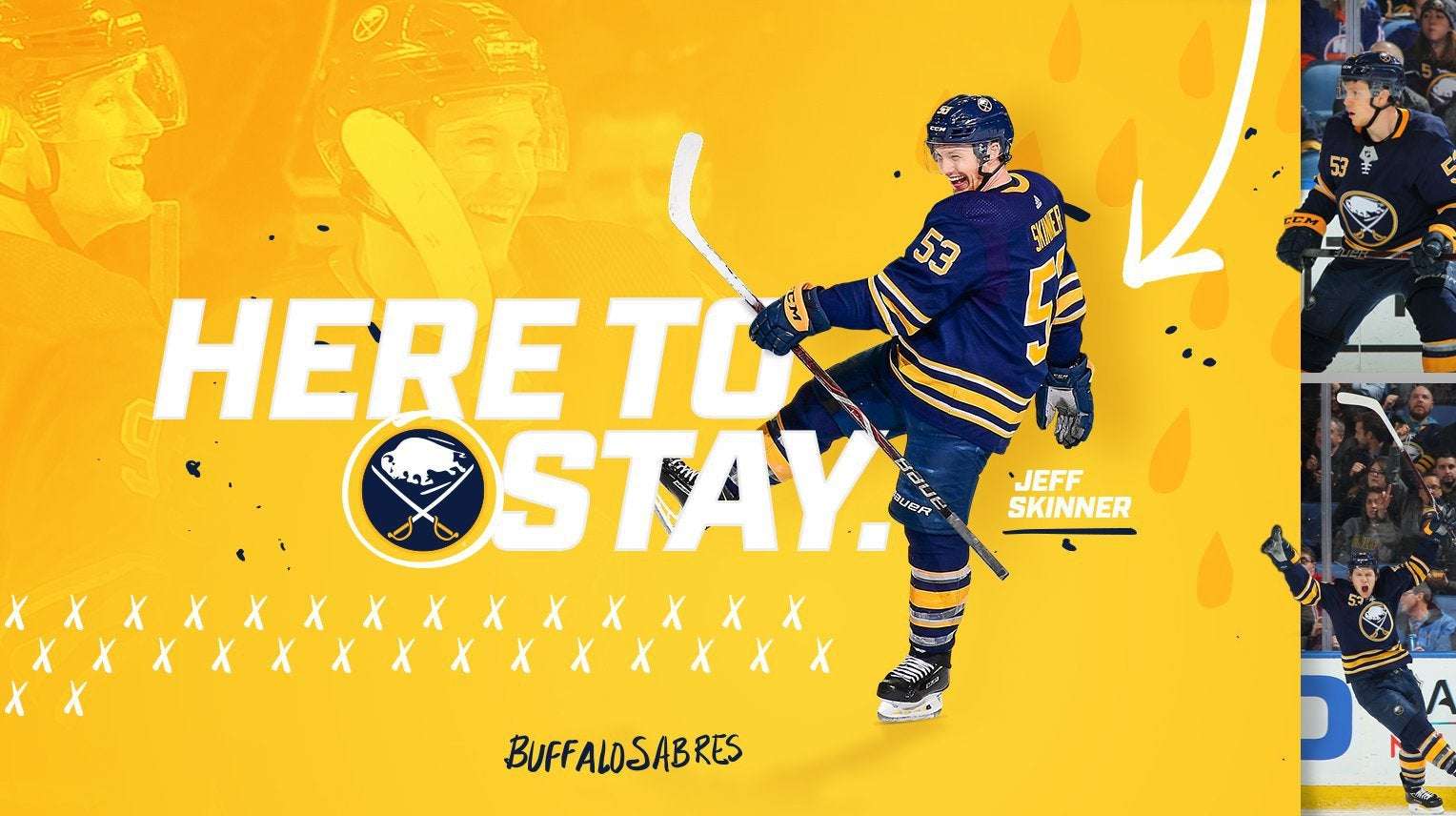 image for Buffalo Sabres auf Twitter: "IT’S DONE! We have signed forward Jeff Skinner to an eight-year contract with an average annual value of $9 million: https://t.co/X4sumuHW7H… https://t.co/YO3ZR0XM7v"