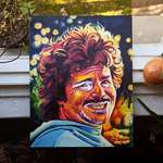 image for I painted Nacho Libre, oil on canvas
