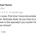image for Was looking at reviews for an immediate care facility and came across this one..
