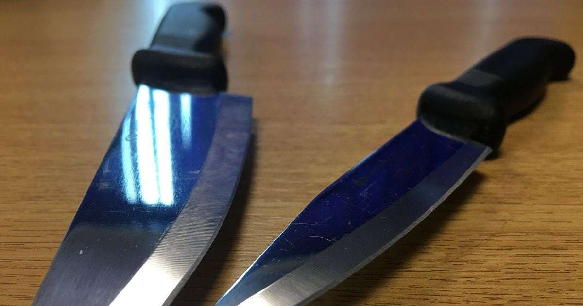image for Police handing out blunt knives to domestic violence victims to reduce stabbings in the home