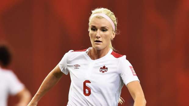 image for Former Canadian player Kaylyn Kyle gets death threats for U.S. goal celebration criticism on TSN
