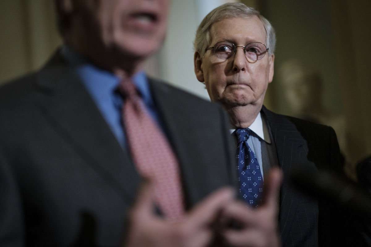 image for McConnell Blocks Election Security, Takes Checks From Voting Machine Lobbyists