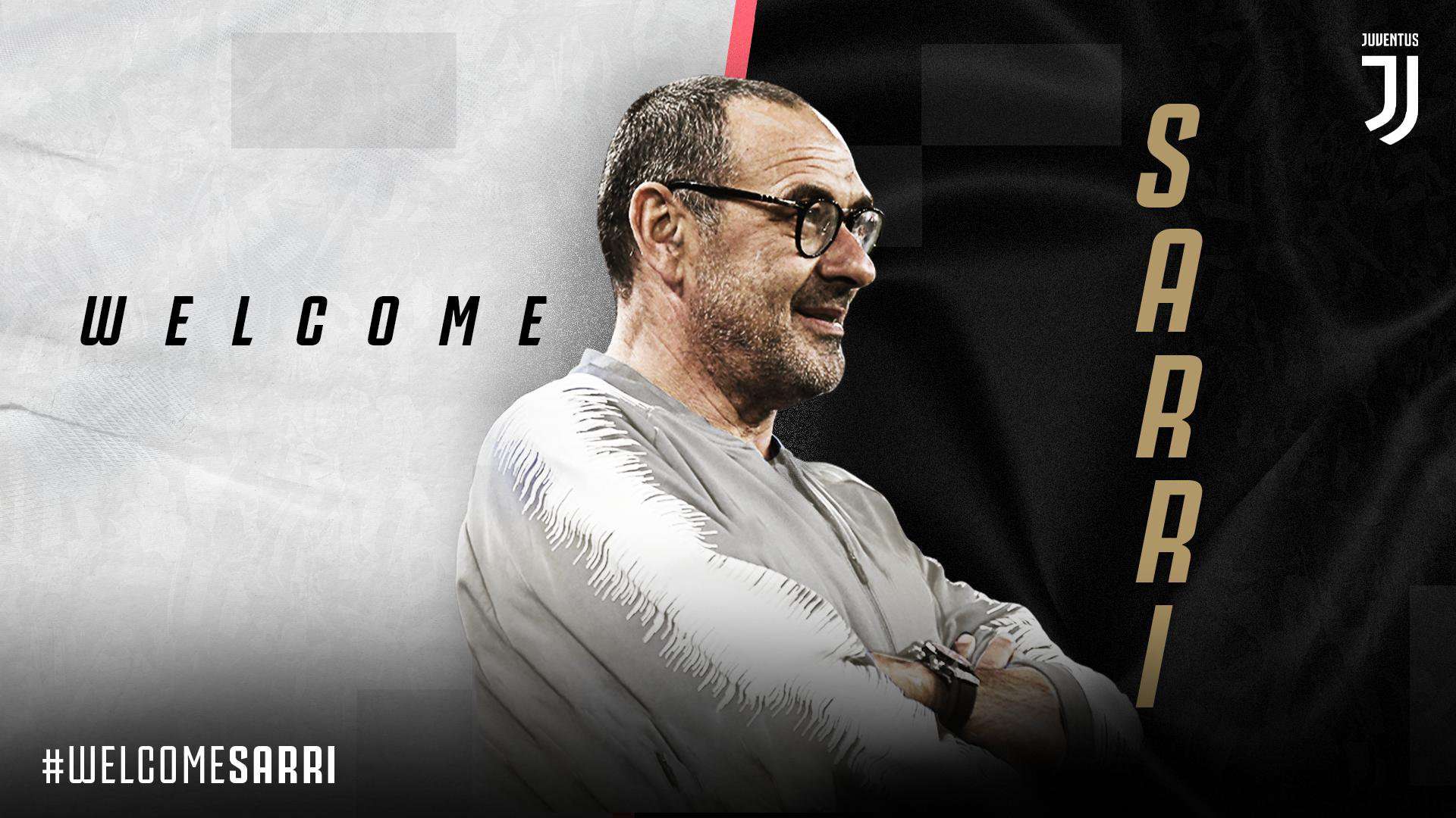 image for Maurizio Sarri is the new Juventus coach. #WelcomeSarri ➡️ https://t.co/ur5ixeCoQn… "