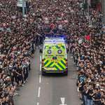 image for Hong Kong Protestors Giving Way To Ambulance like Crossing The Red Sea