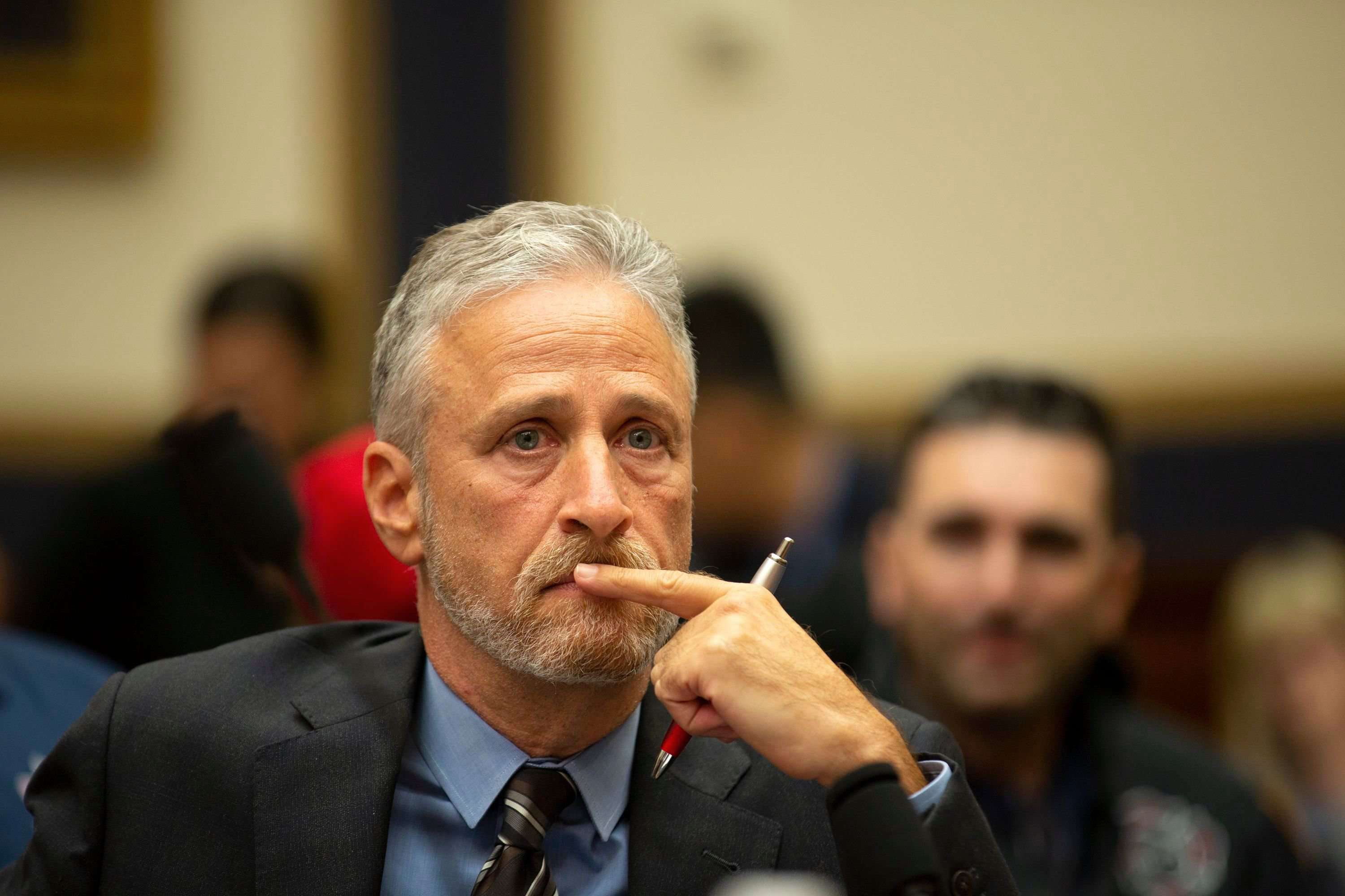 image for Jon Stewart Continues to Blast Republicans for Not Supporting the 9/11 Victim Fund