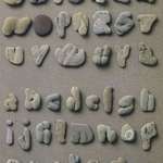 image for If you spend a lot of time in the great outdoors, why not collect your own stone alphabet!