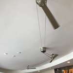 image for These three ceiling fans run off of one motor
