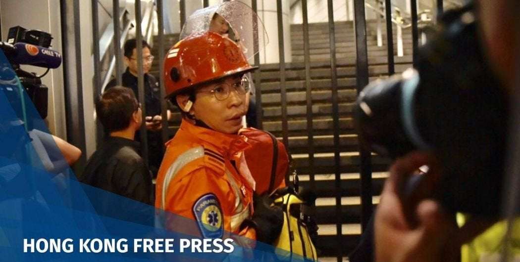 image for ‘Lying has become a norm’: Hong Kong police falsely accused protesters of blocking ambulances, democrats say