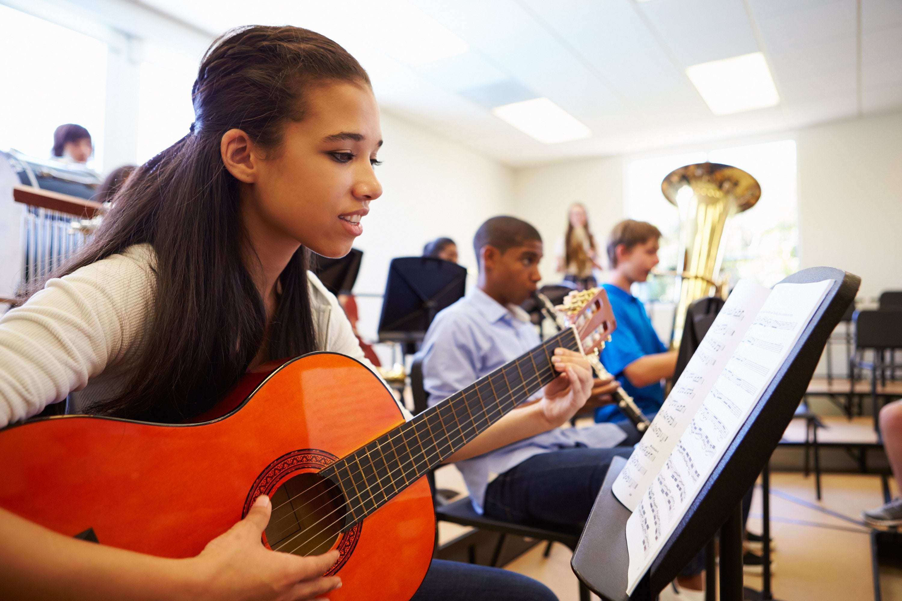 image for Music students do better in school than non-musical peers