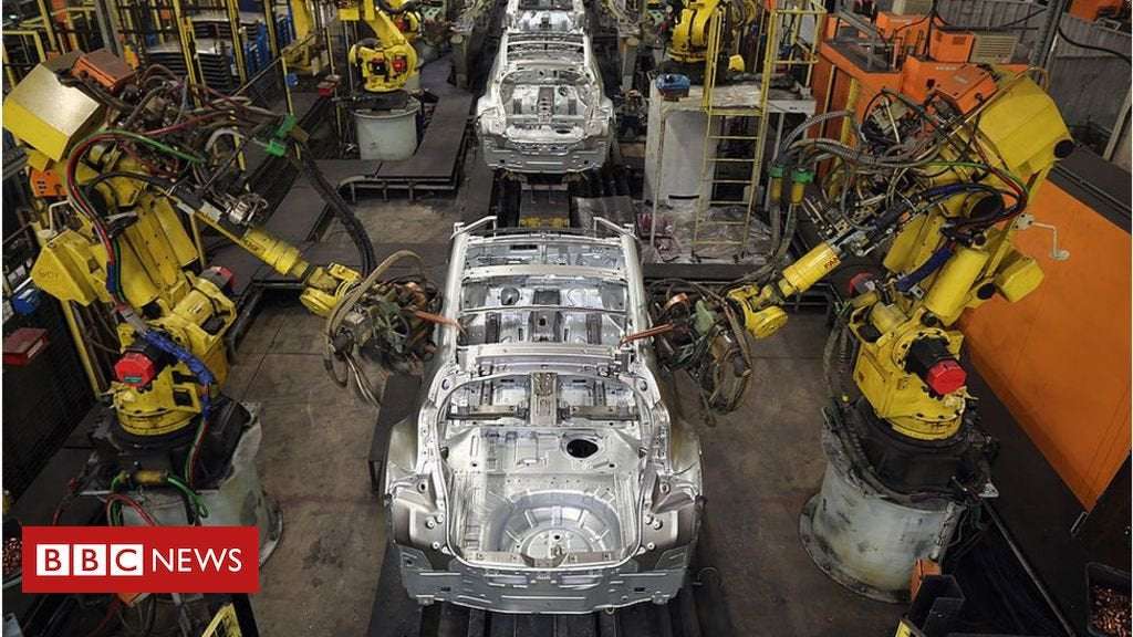 image for Robots 'to replace up to 20 million factory jobs' by 2030