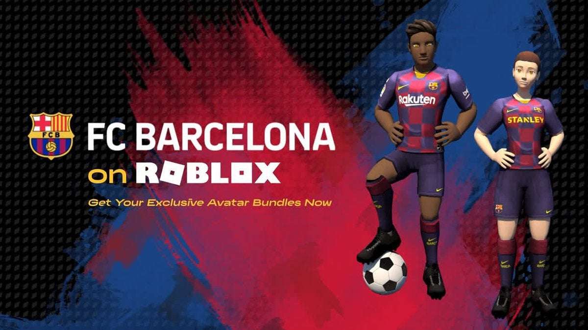 image for FC Barcelona auf Twitter: "FC Barcelona avatars take over @Roblox! Check it out: https: