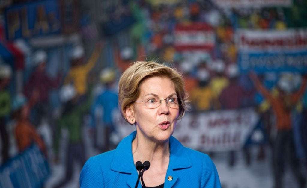 image for Elizabeth Warren Wants to Replace Every Single Voting Machine to Make Elections 'As Secure As Fort Knox'