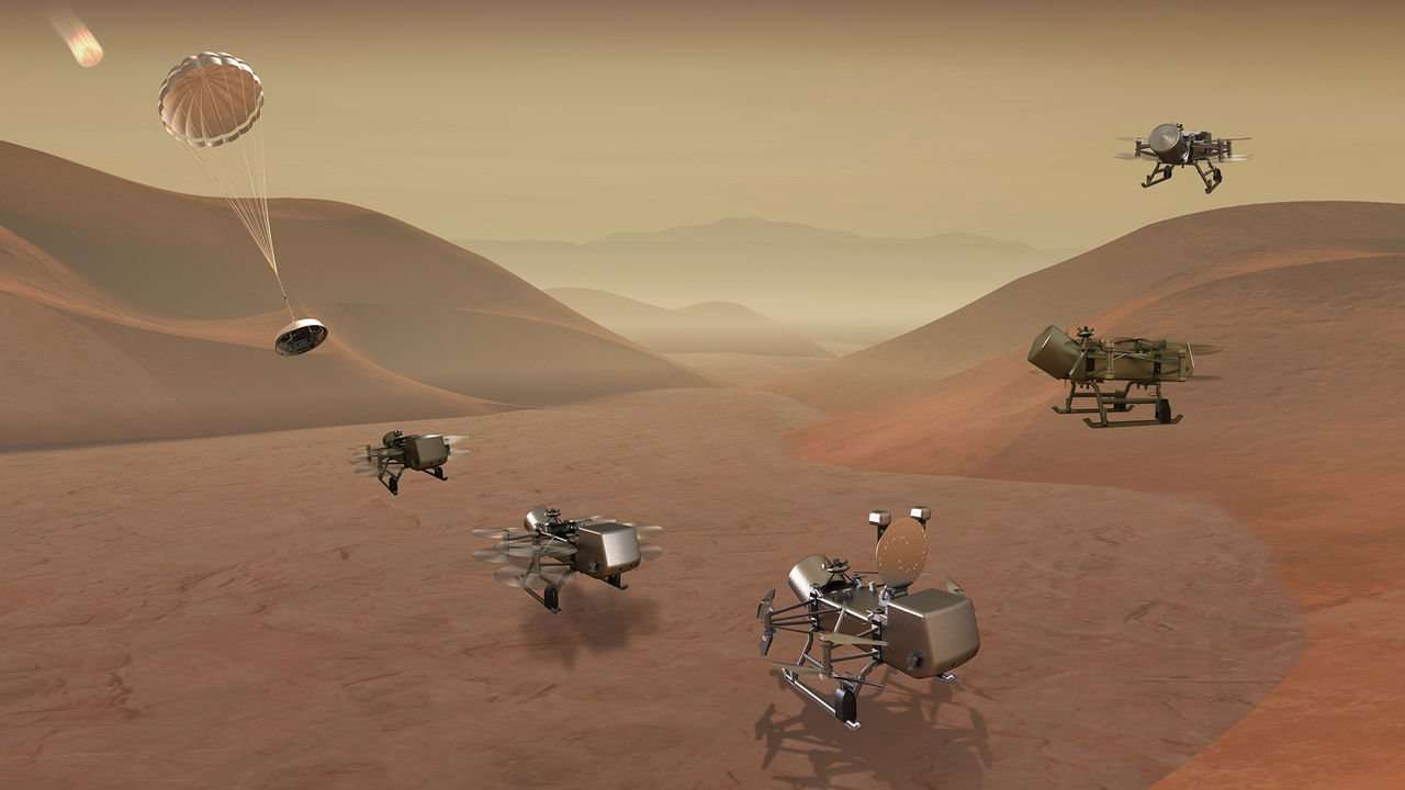 image for NASA will fly a billion-dollar quadcopter to Titan, Saturn’s methane-rich moon