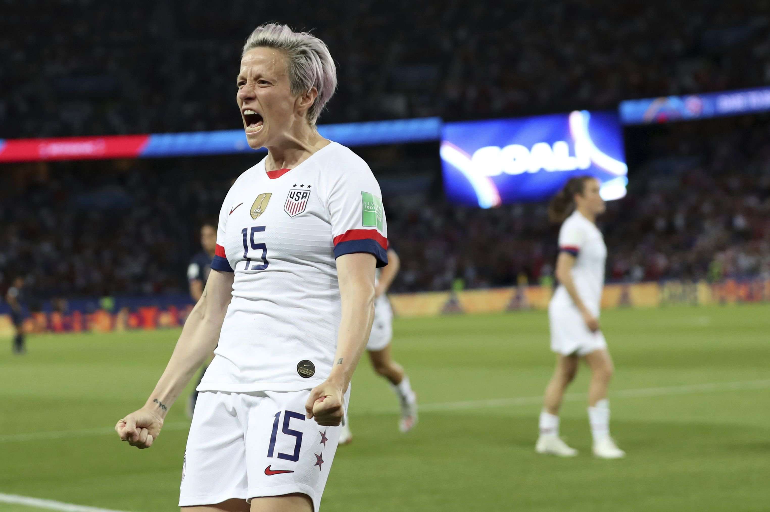 image for Megan Rapinoe gladly accepts Alexandria Ocasio-Cortez's invite to Washington after World Cup
