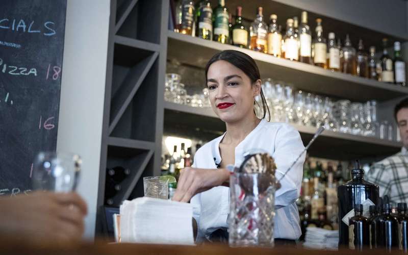 image for Alexandria Ocasio-Cortez Responds to Republicans Calling Her 'Just a Waitress' After Ivanka Tweet: 'What Is so Appalling to GOP About Having an Honest Job?'