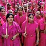 image for "Gulabi Gang” is a gang of women in India who track down and beat abusive husbands with brooms