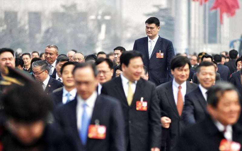 image for Yao Ming on the state of Chinese basketball: "If 10 years from now we still use Yao Ming to represent China, it's a failure on my job. We need a new star to rise up."