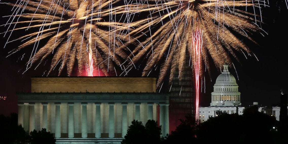 image for A firm donated $750,000 of fireworks to Trump's Fourth of July show — and Trump scrapped fireworks tariffs the same day