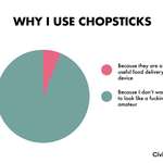 image for Why I use chopsticks