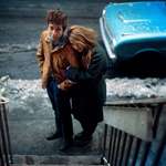 image for Bob Dylan and girlfriend (1963).
