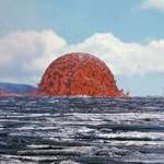 image for This photo captures a rare sight of a 65-Foot-tall Lava Dome in Hawaii. Symmetrical dome fountains such as this are hard to come by.
