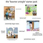 image for The "boomer artstyle" starter pack